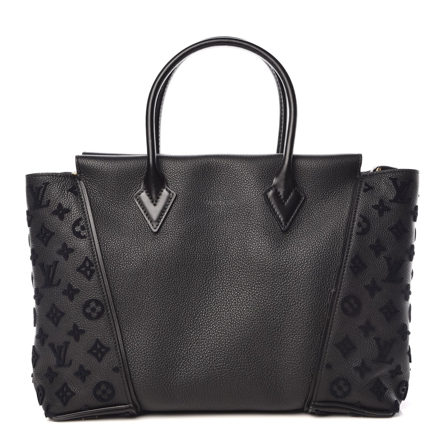 Veau Cachemire Tote W PM Black