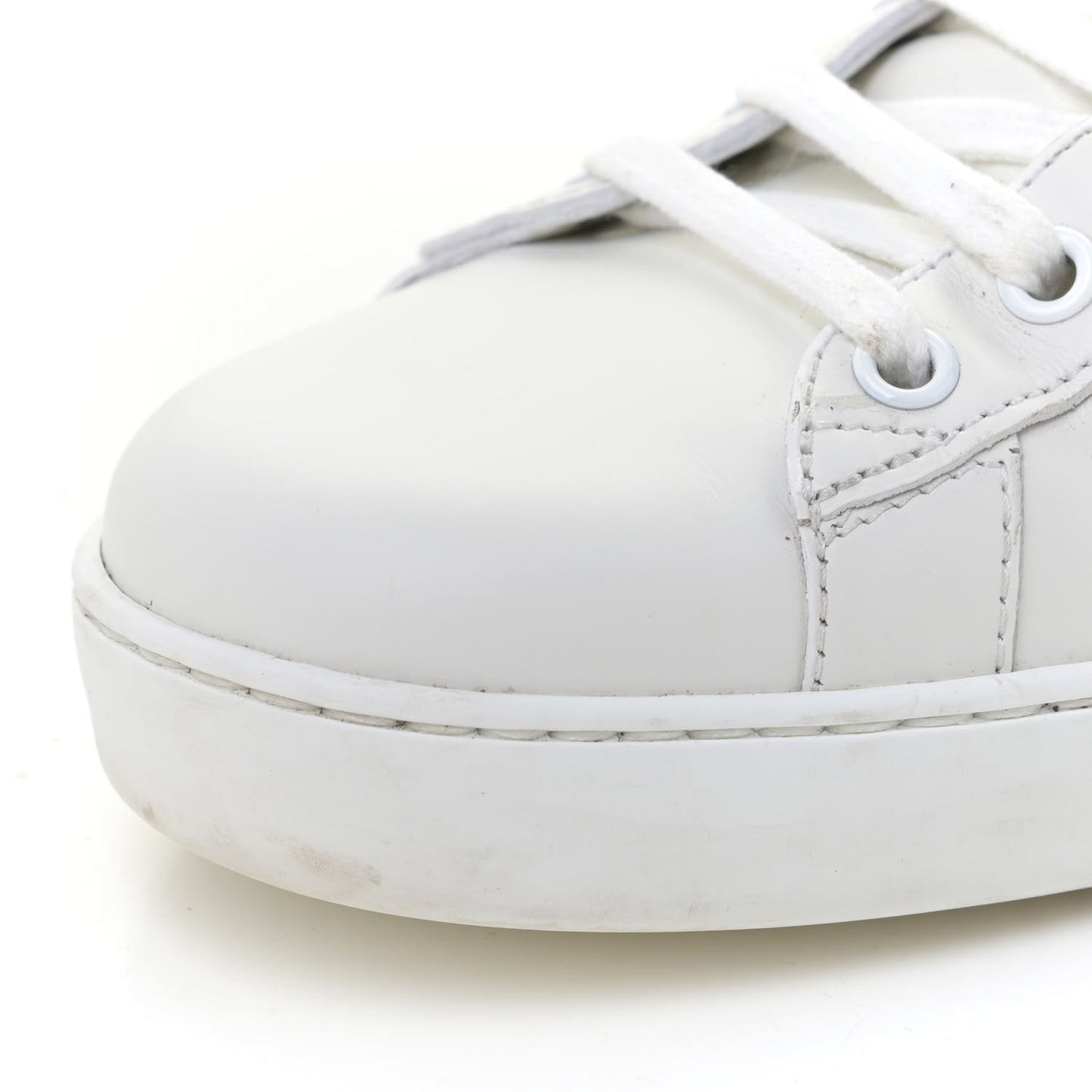 Calfskin Interlocking G Perforated Mens Ace High Top Sneakers 10 White Great White Grey Sky