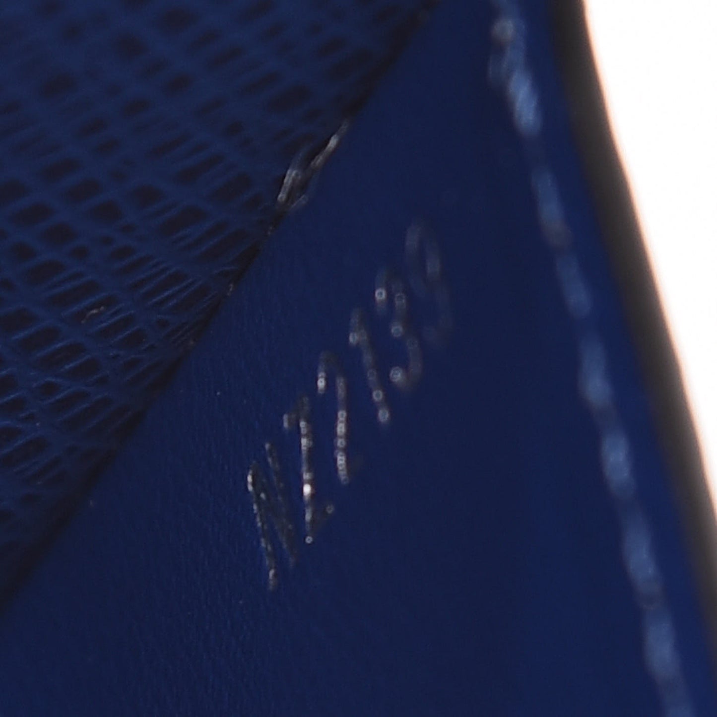 Monogram Taiga Coin Card Holder Cobalt