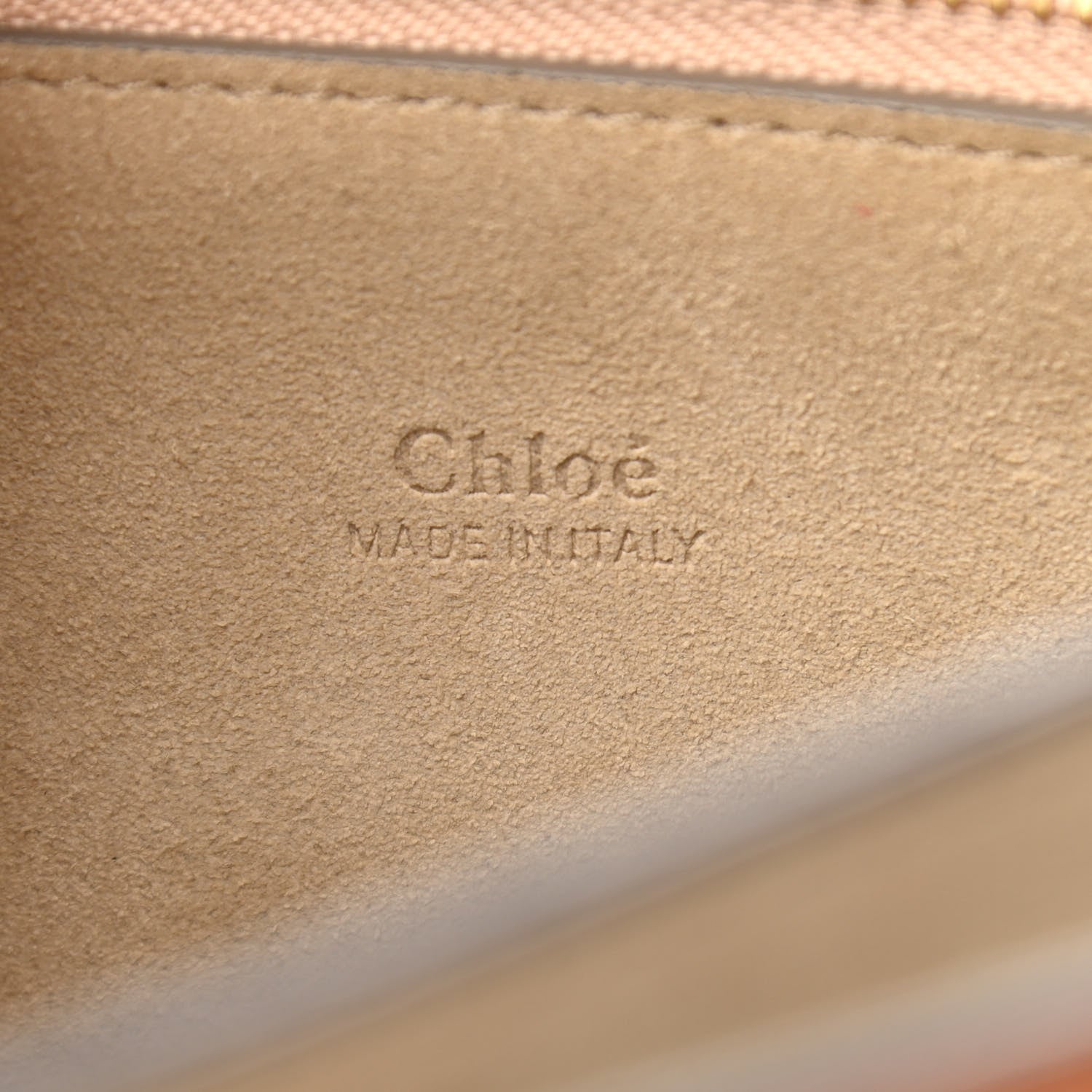 Chloe Calfskin Medium Faye Shoulder Bag Caramel 6 of 9