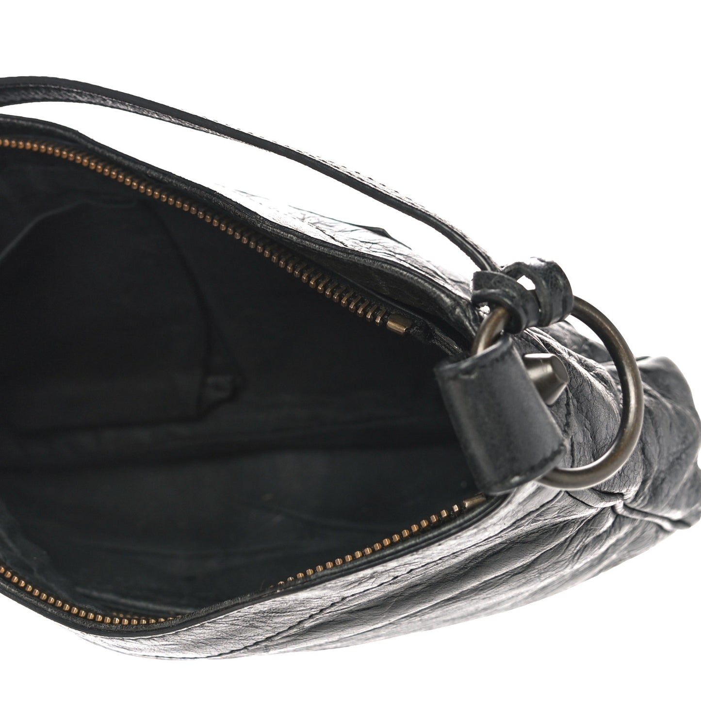 Agneau Classic Hardware Hip Black