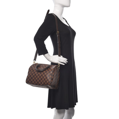 Louis Vuitton Damier Ebene Speedy Bandouliere 25 3 of 12