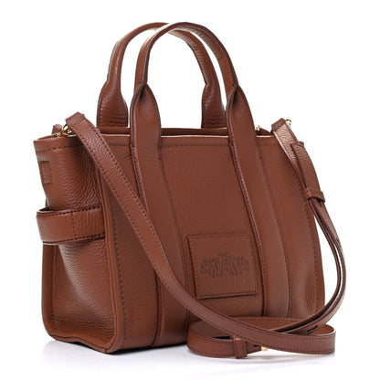 Marc Jacobs Grained Calfskin Small The Tote Bag Argan Oil 2 of 4
