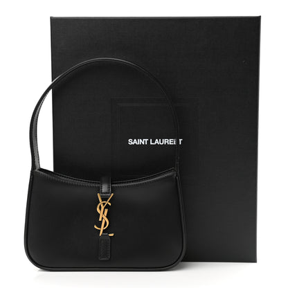 Saint Laurent Smooth Calfskin Le 5 A 7 Mini Hobo Black 10 of 10
