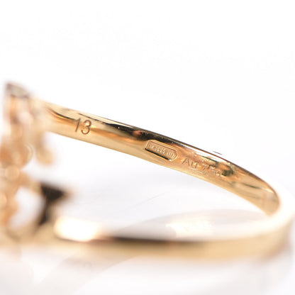 Gucci 18K Yellow Gold Running GG Ring 53 6.50 7 of 7