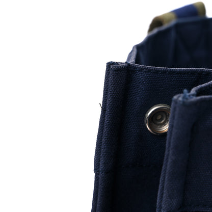 Hermes Canvas Herline GM Tote Navy 12 of 14