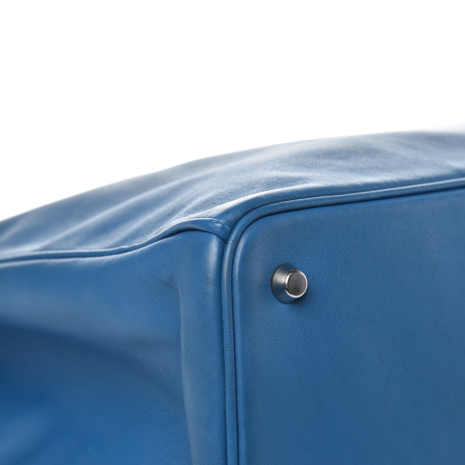Christian Dior Smooth Calfskin Large Diorissimo Tote Blue 12 of 17