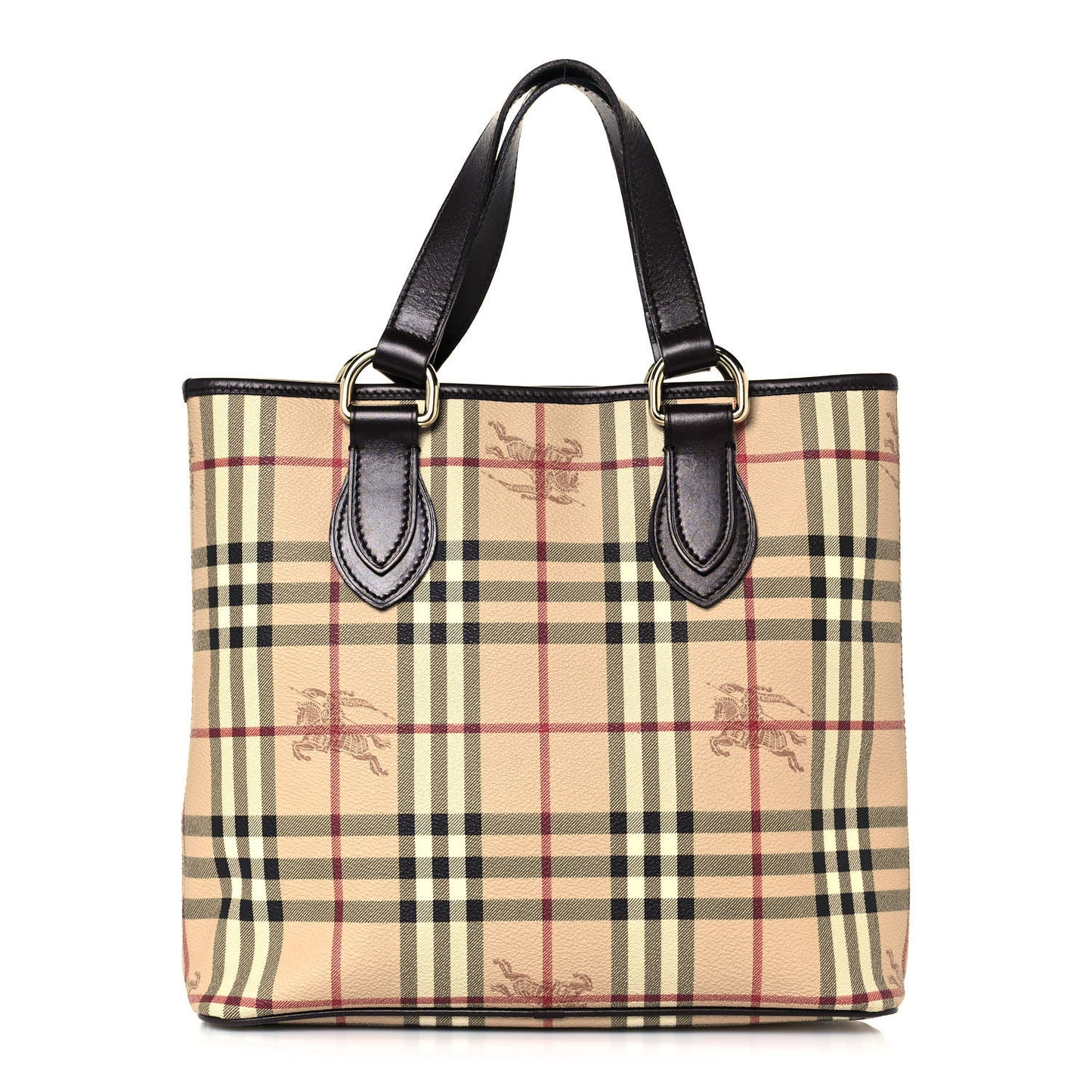 Haymarket Check Small Onslow Tote Chocolate
