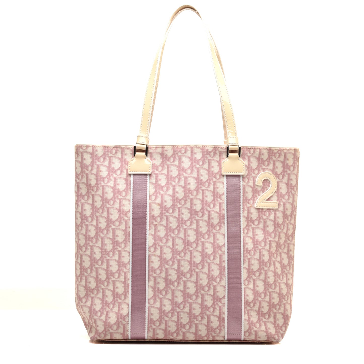 Monogram Girly Tote Pink