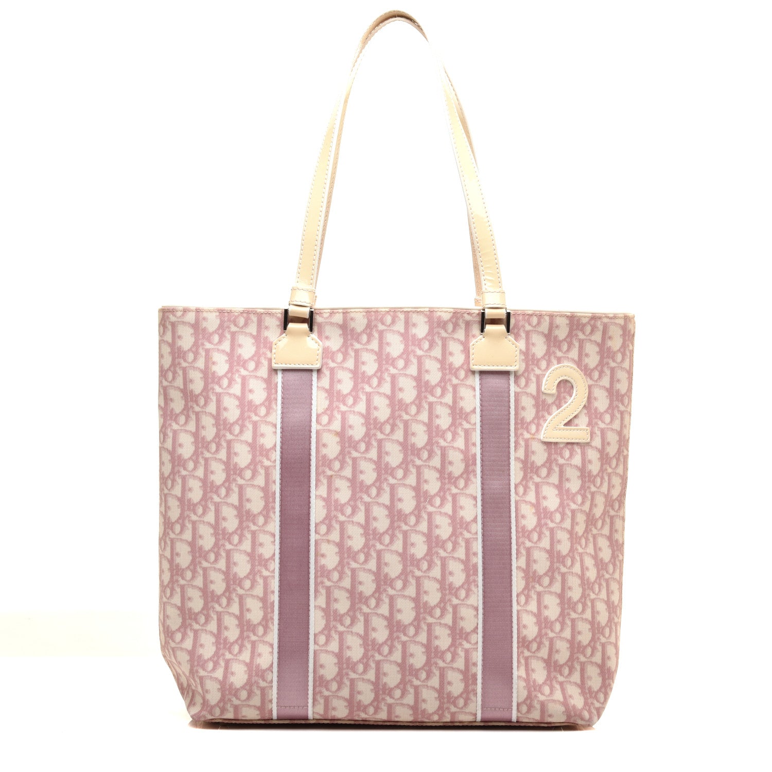 Christian Dior Monogram Girly Tote Pink 1 of 9