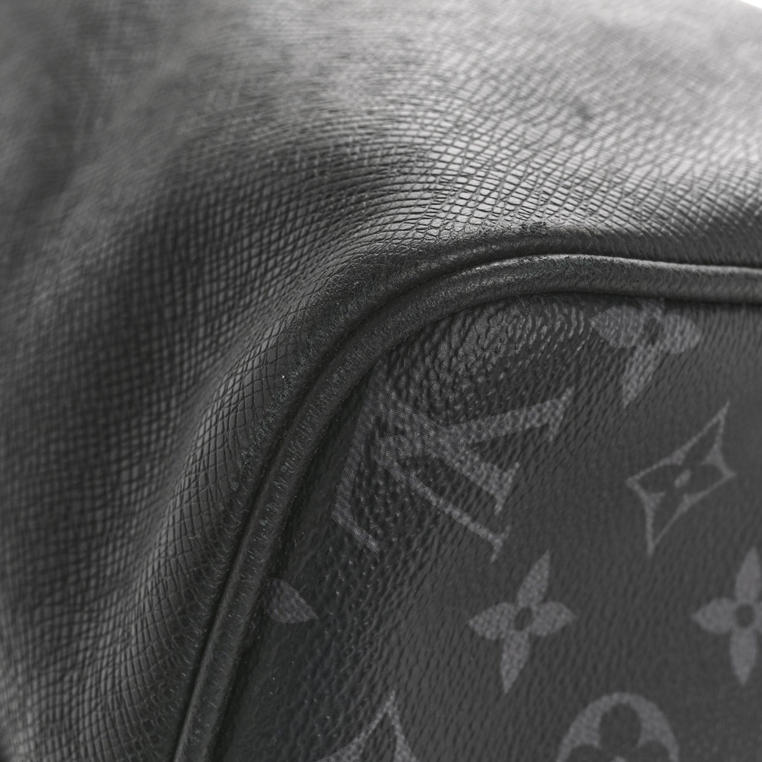 Louis Vuitton Taiga Monogram Eclipse Keepall Bandouliere 50 Black 11 of 14