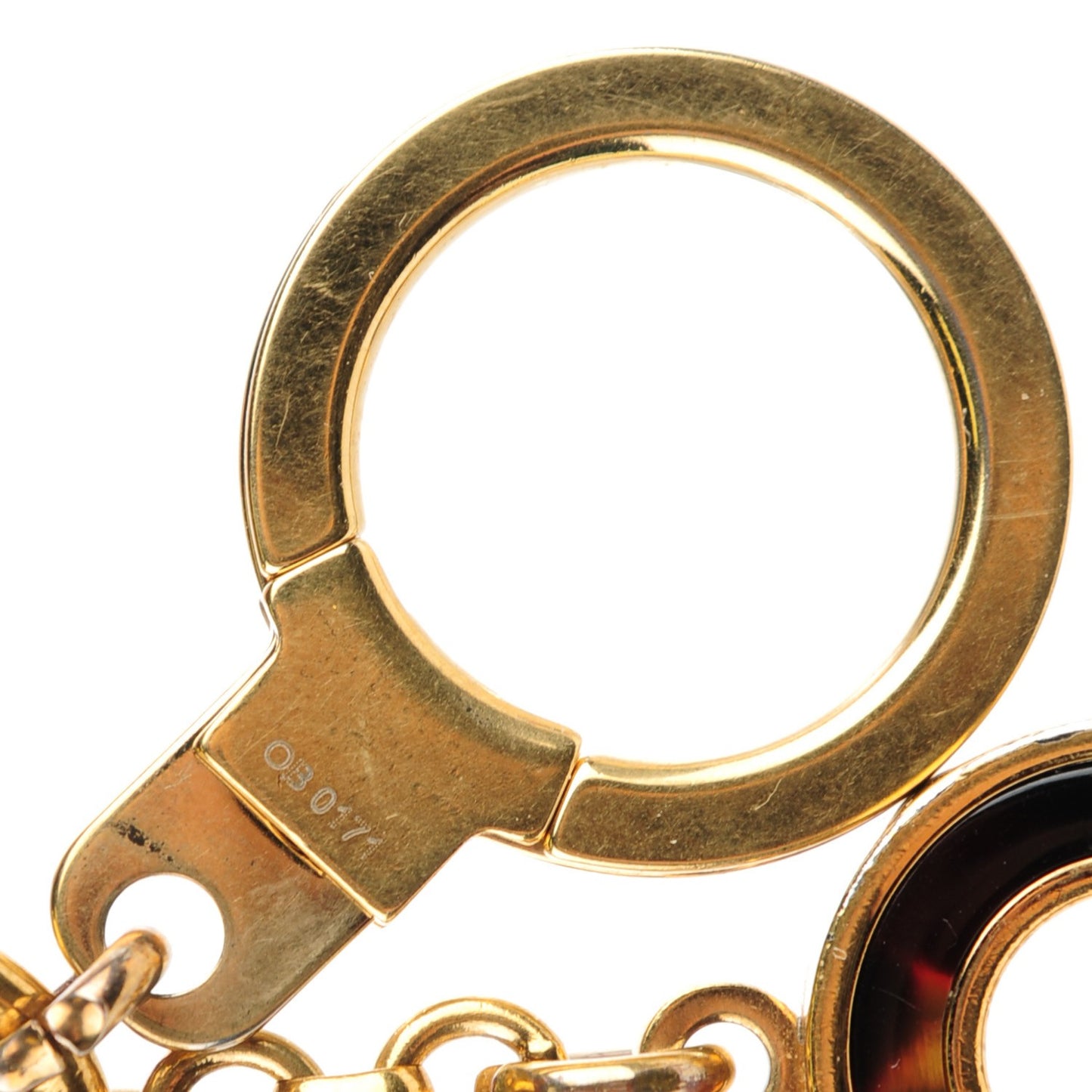 Acetate Confidence Bag Charm Key Holder