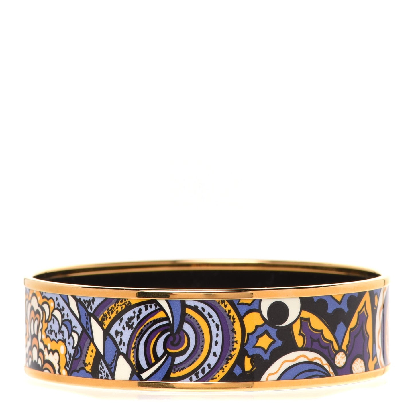 Enamel Printed Wide L'Ivresse De L'Infini Bracelet 70