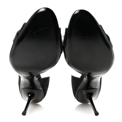 Gucci Monogram Niagara Lux Horsebit Sandals 8 Black 6 of 10