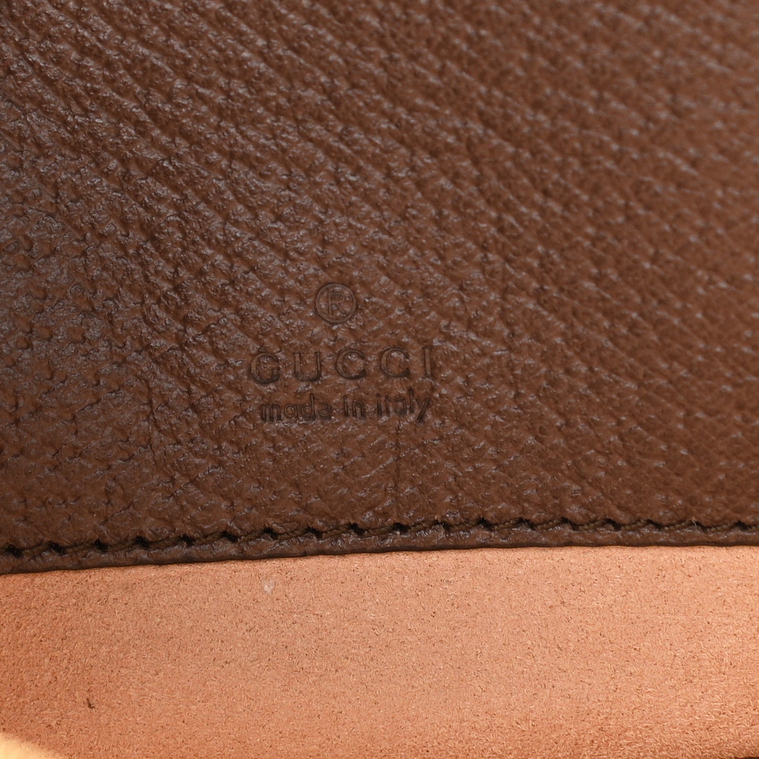 Gucci GG Supreme Monogram Web Mini Ophidia Round Backpack Brown 5 of 9