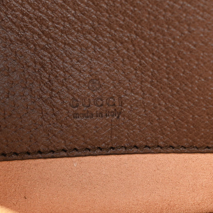 Gucci GG Supreme Monogram Web Mini Ophidia Round Backpack Brown 5 of 9