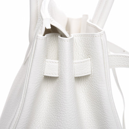 Hermes Taurillon Clemence Birkin 35 White 9 of 27