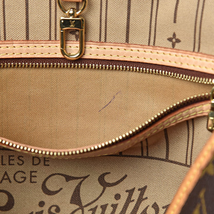 Louis Vuitton Monogram Neverfull MM 13 of 14