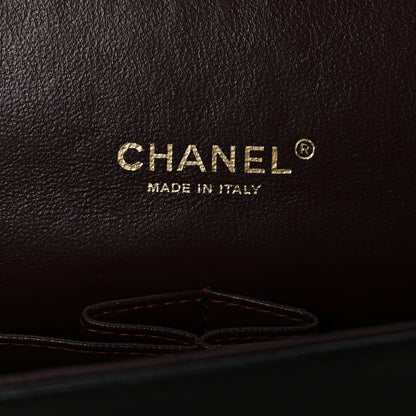 Chanel Lambskin Quilted Maxi Double Flap Black 6 of 9
