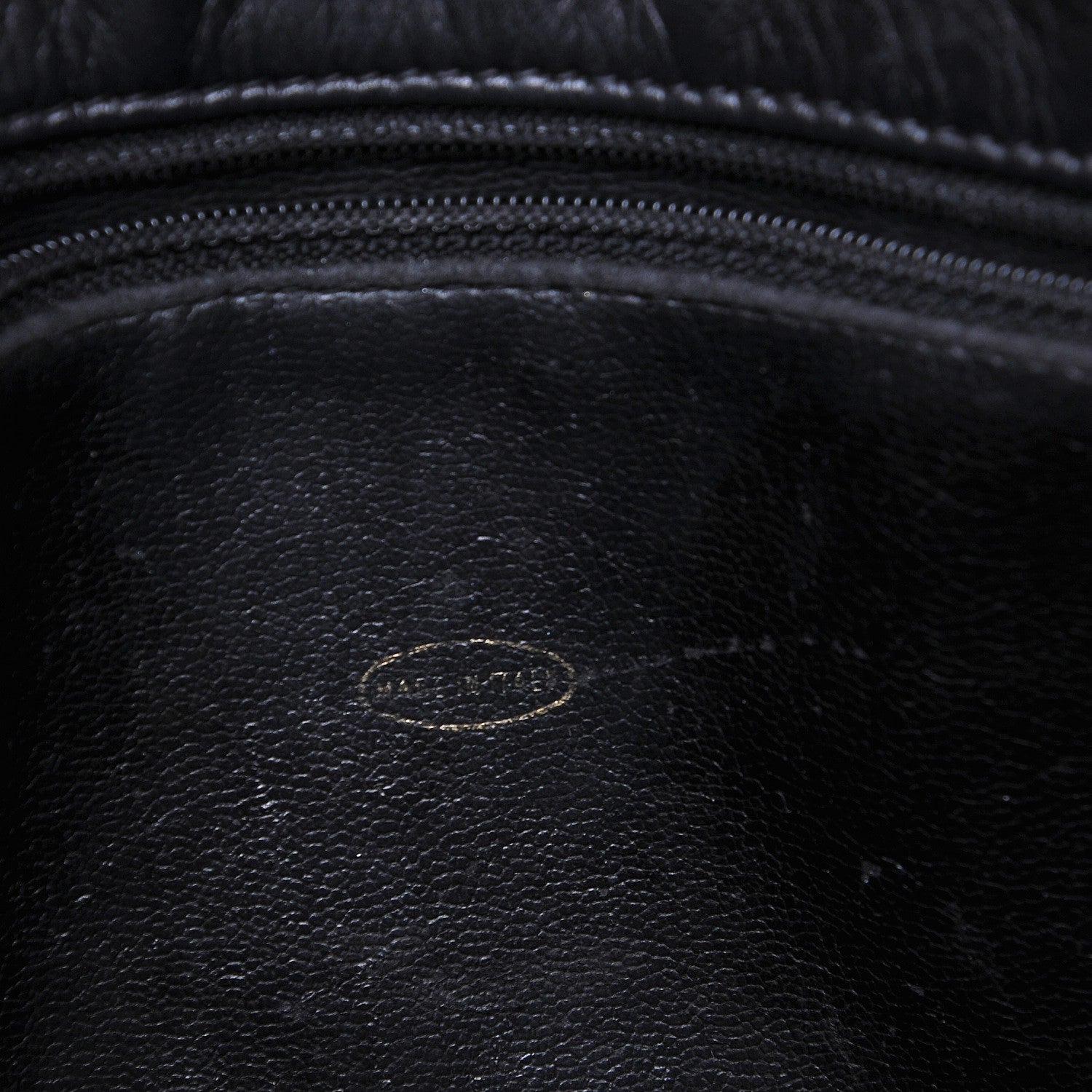 Chanel Lambskin Shopping Tote Black 7 of 9