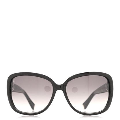 Louis Vuitton Acetate Obsession GM Sunglasses Z0457W Black Glitter 2 of 8