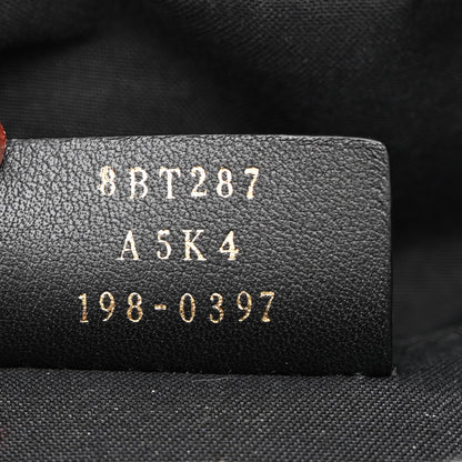 Fendi Glazed Fabric Vitello Century F is Fendi FF 1974 Stamp Patch Camera Case Mogano Panna Black 7 of 10