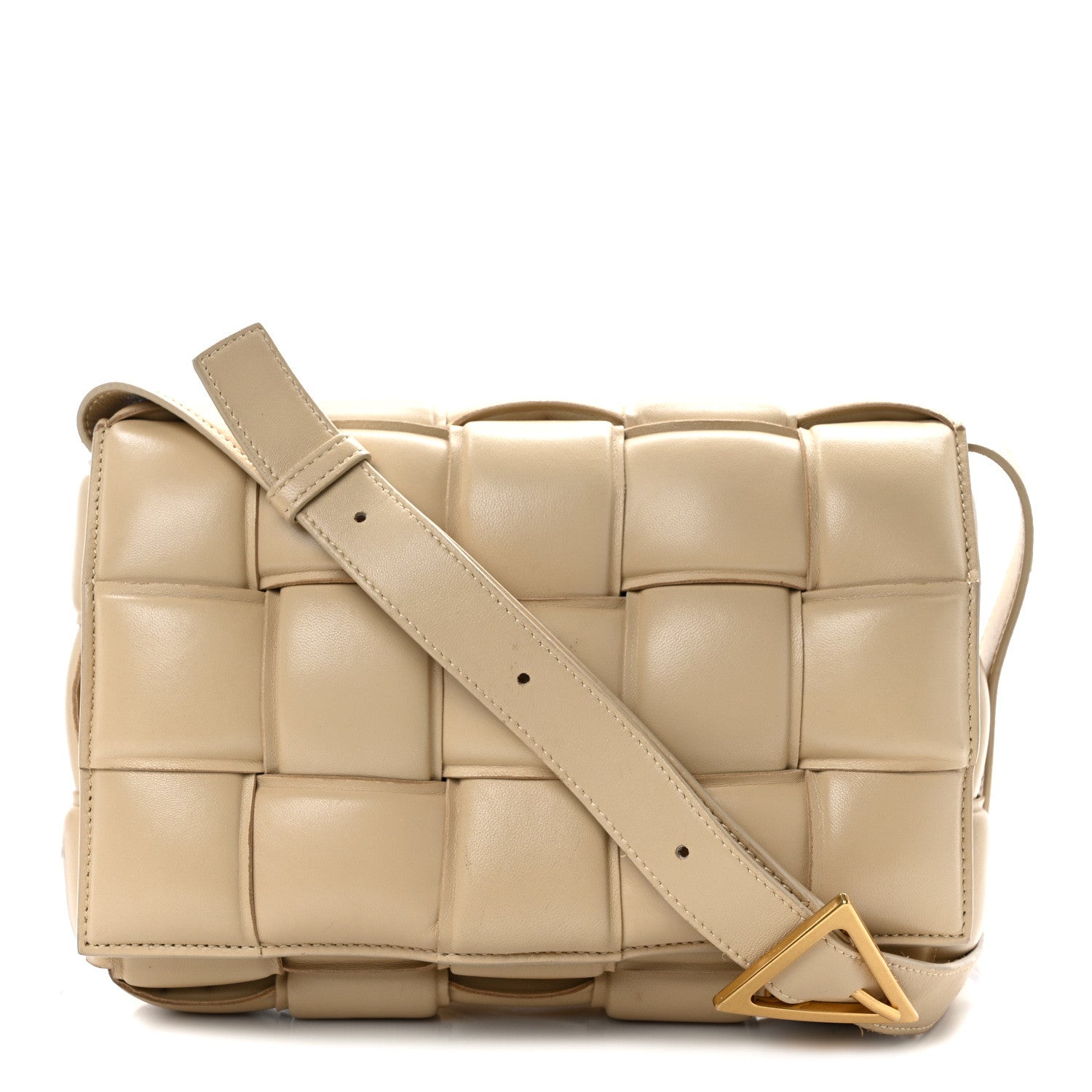Bottega Veneta Nappa Maxi Intrecciato Padded Cassette Crossbody Bag Porridge 1 of 15