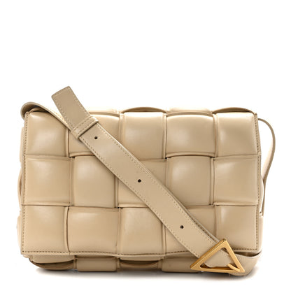 Bottega Veneta Nappa Maxi Intrecciato Padded Cassette Crossbody Bag Porridge 1 of 15