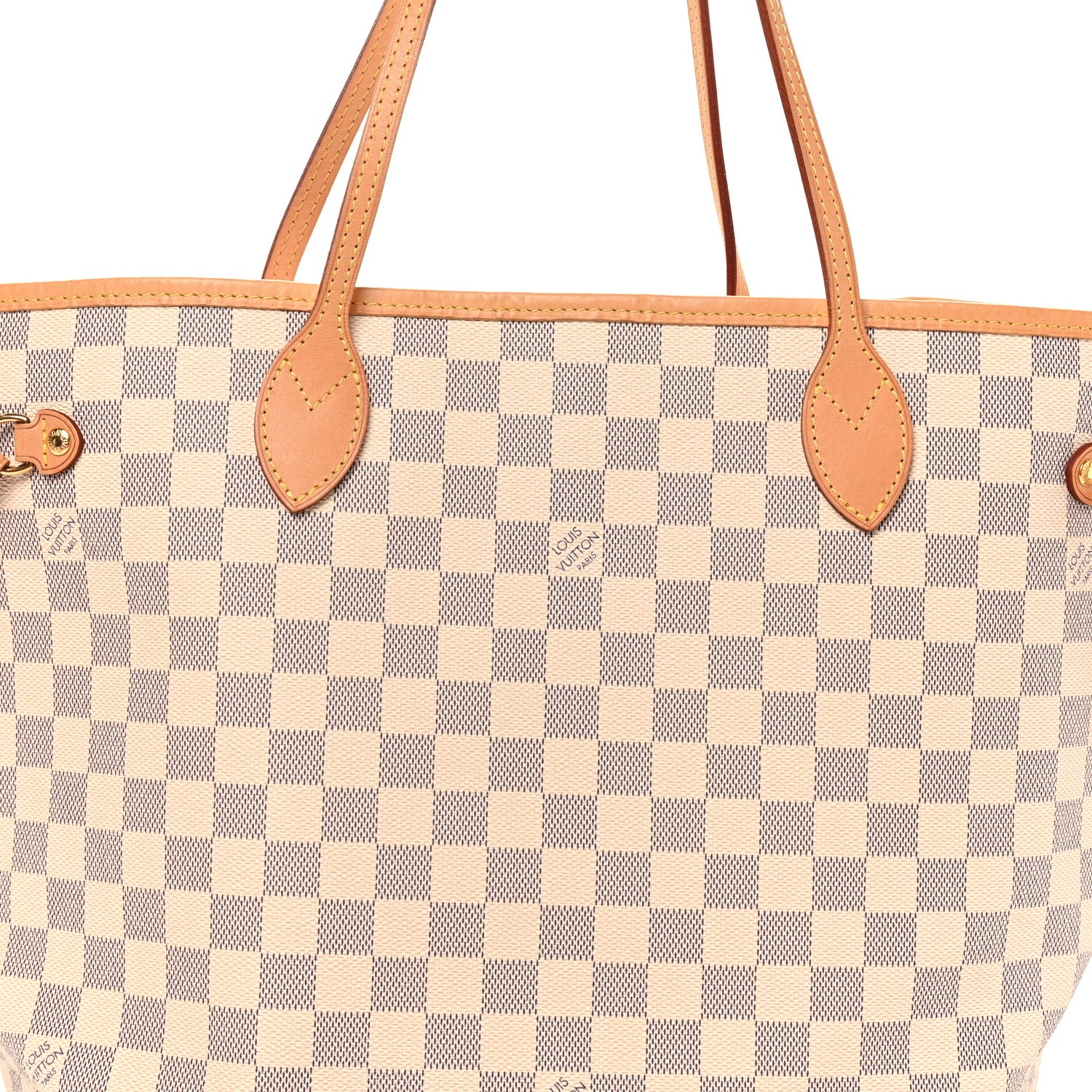 Louis Vuitton Damier Azur Neo Neverfull MM Rose Ballerine 8 of 10