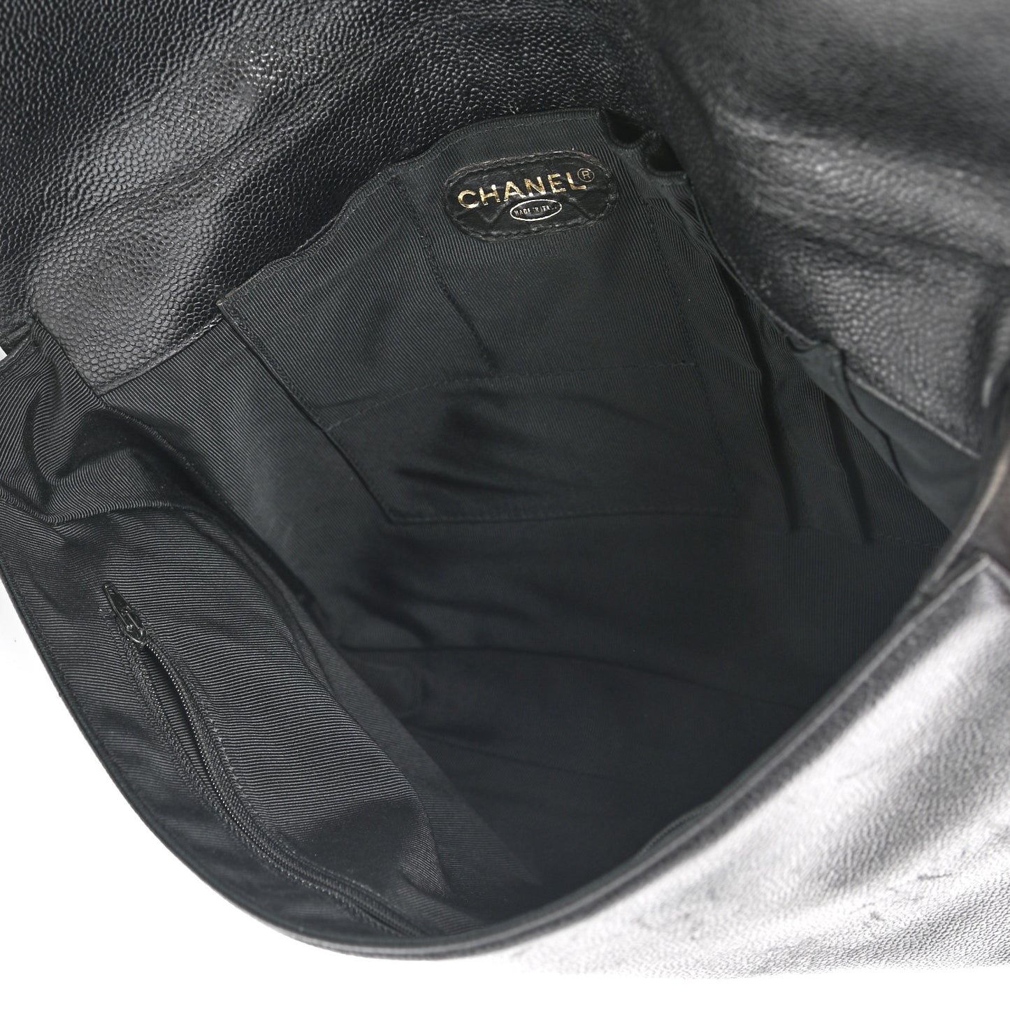 Caviar Briefcase Laptop Bag Black