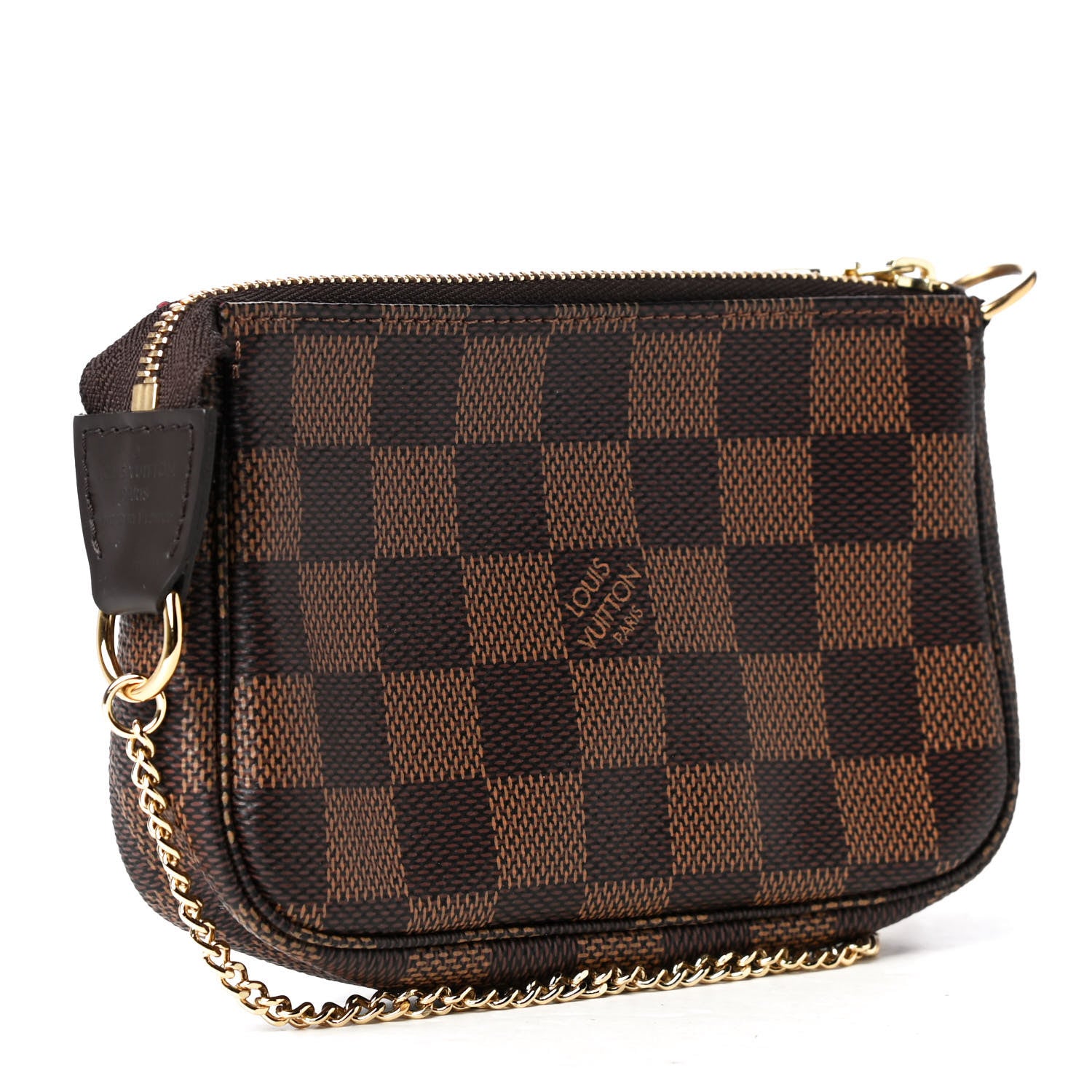 Louis Vuitton Damier Ebene Mini Pochette Accessories 2 of 4