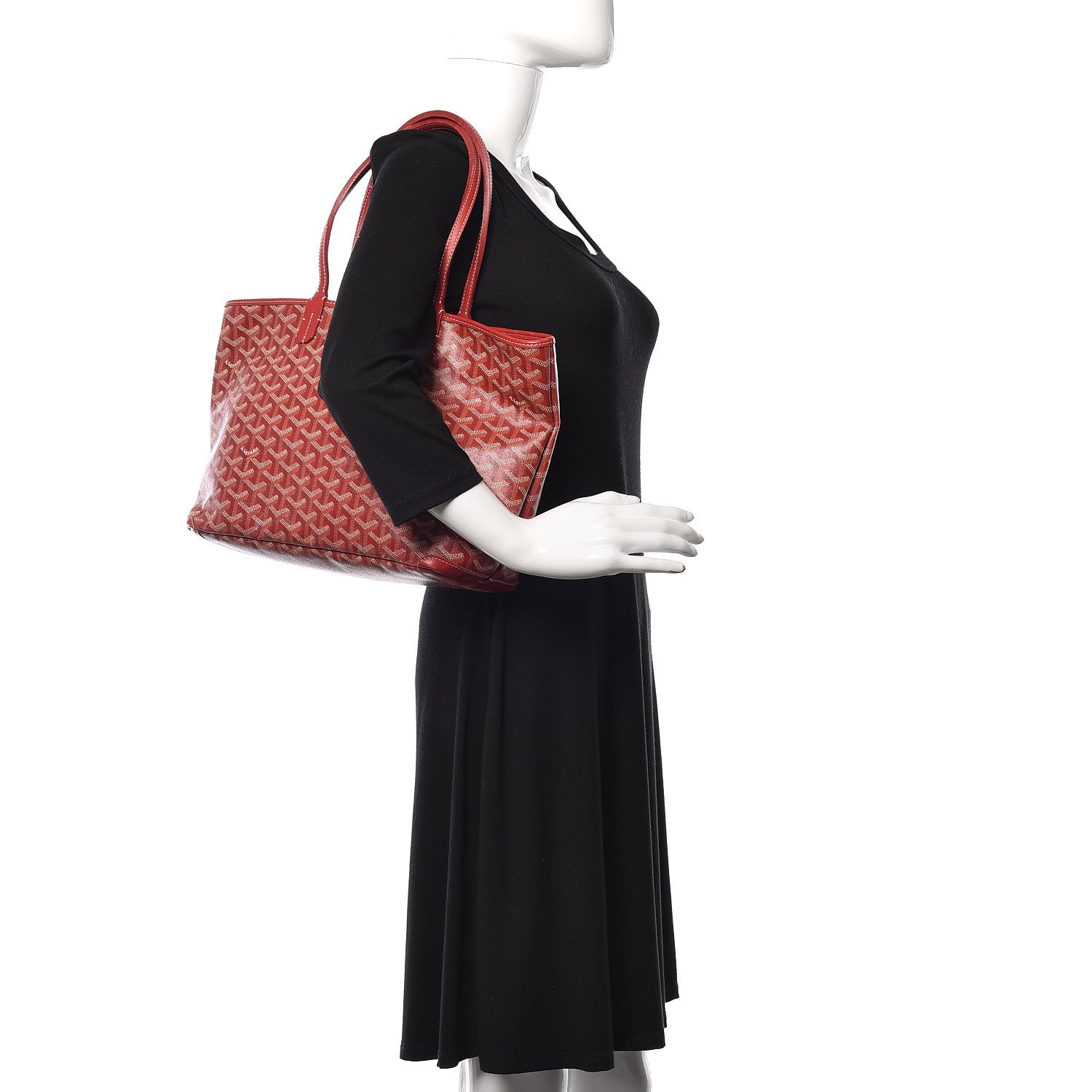 Goyard Goyardine Artois PM Red 2 of 17