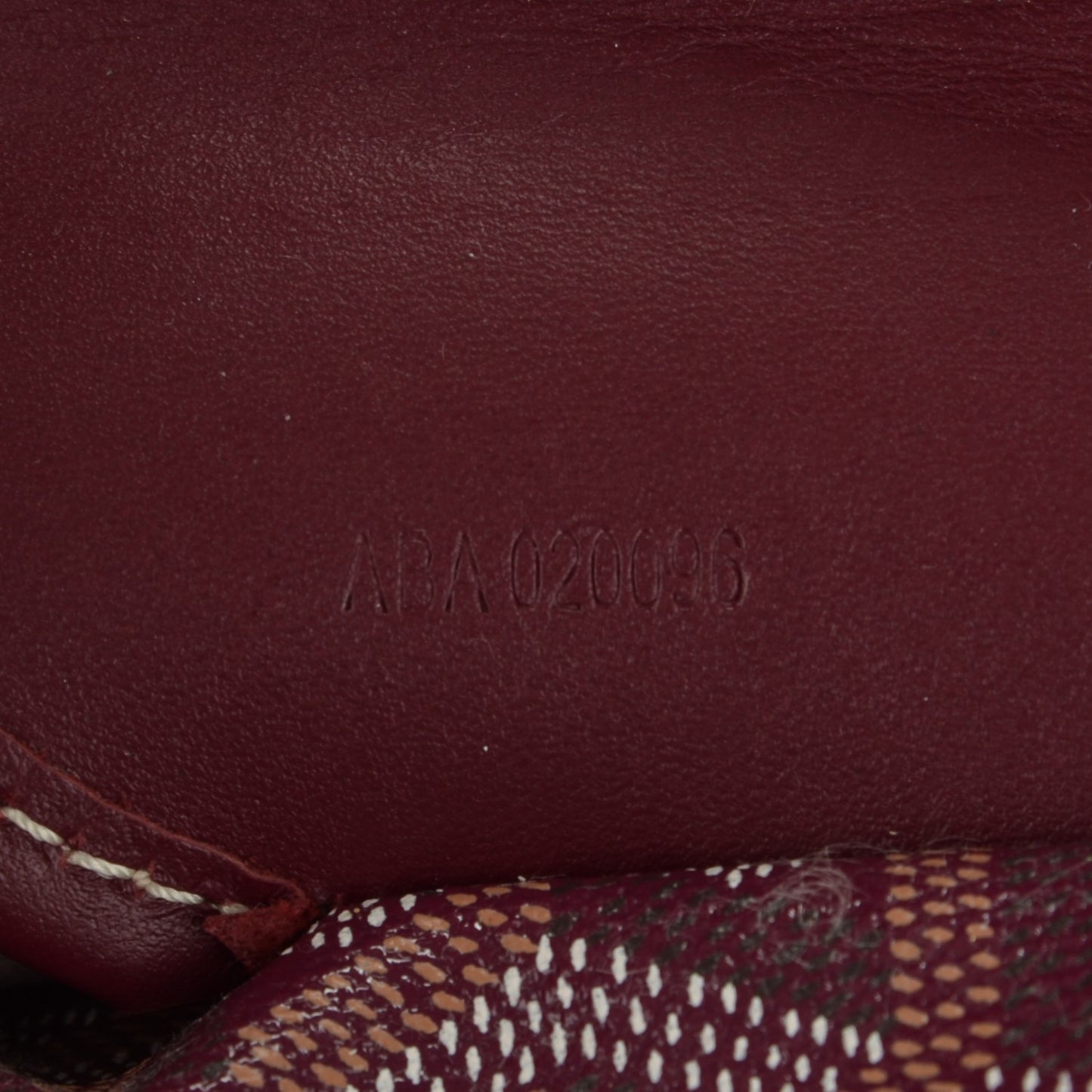 Goyardine Saint Louis PM Bordeaux