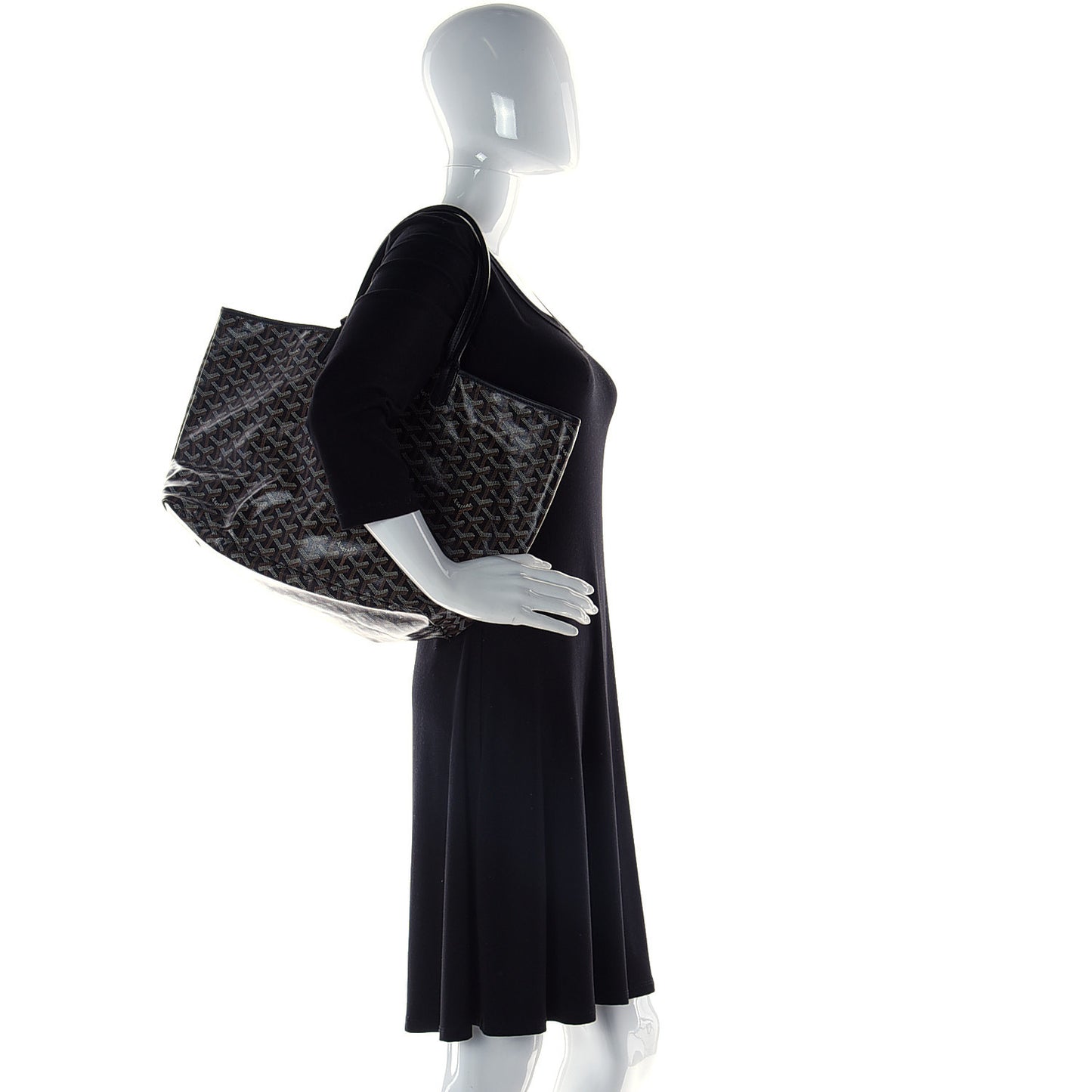 Goyardine Saint Louis PM Black