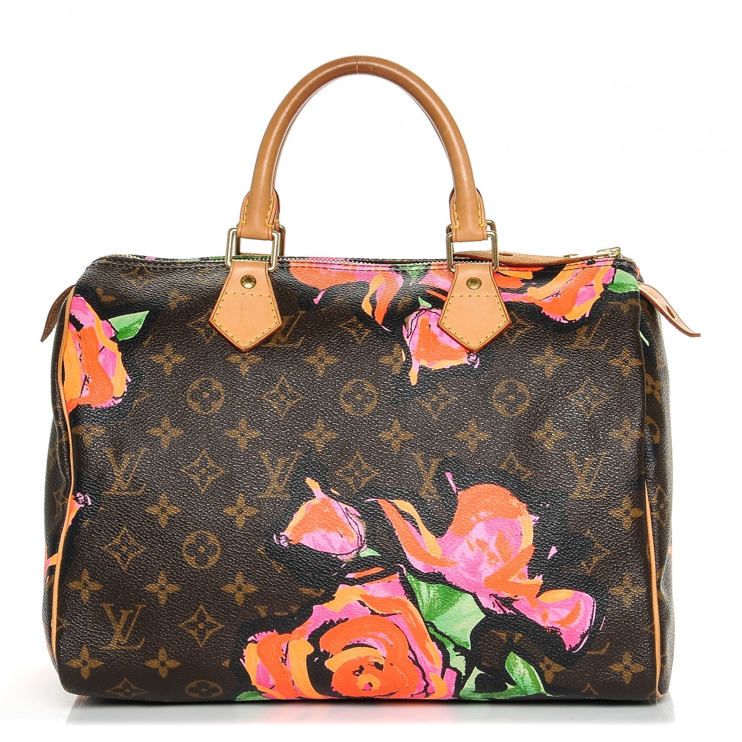 Monogram Roses Speedy 30