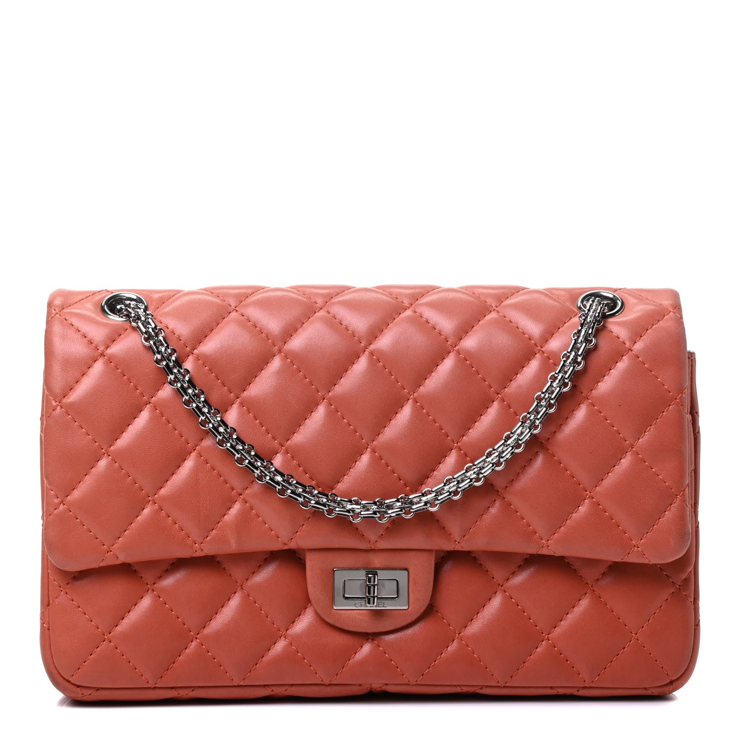 Chanel Lambskin Quilted 2.55 Reissue 226 Flap Brown 1 of 4