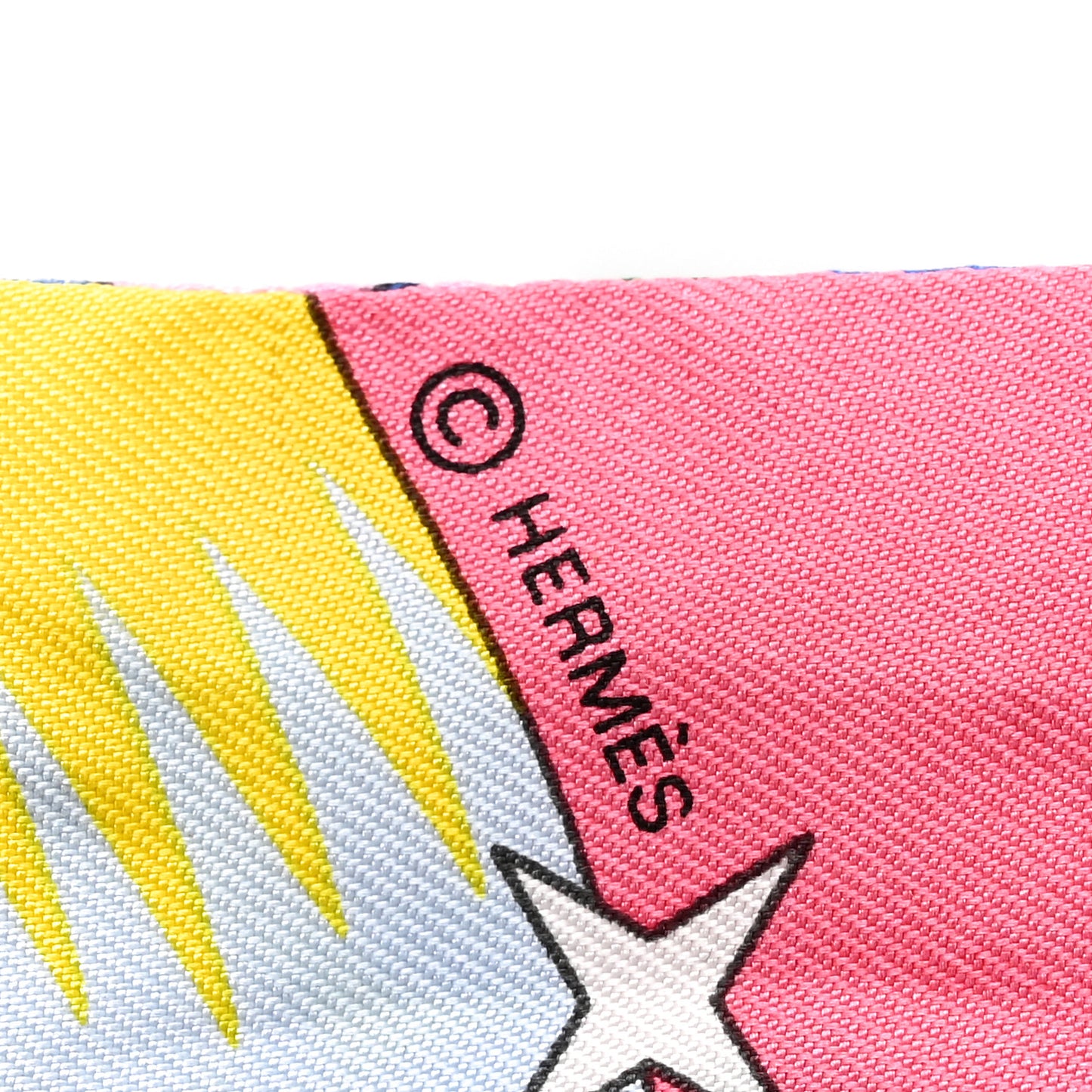 Silk La Source de Pegase Twilly Rose Vif Jaune Vif