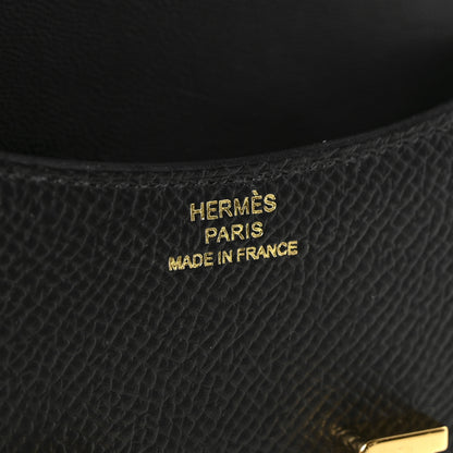 Hermes Epsom Constance Slim Wallet Black 7 of 8
