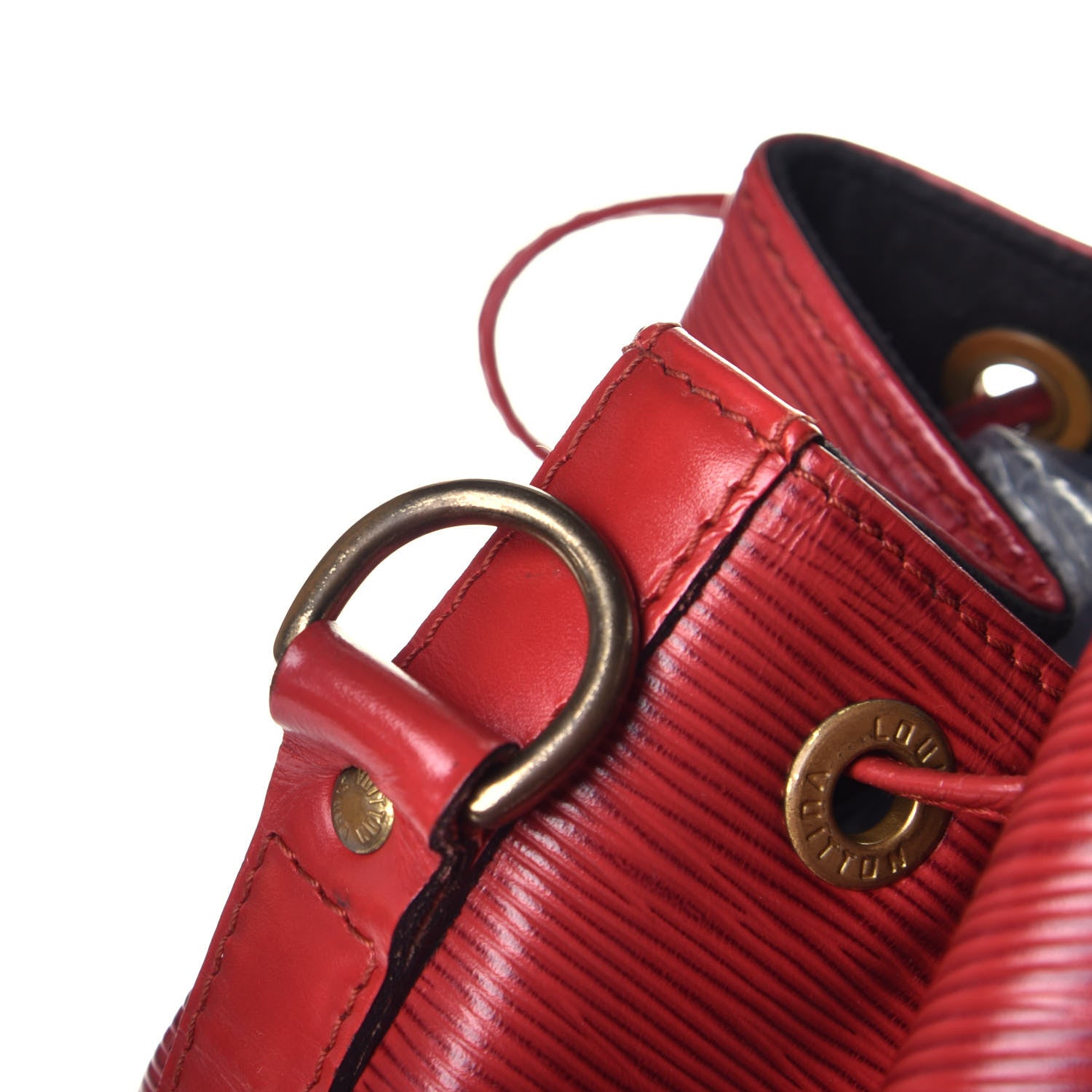 Louis Vuitton Epi Petit Noe Castillan Red 10 of 10