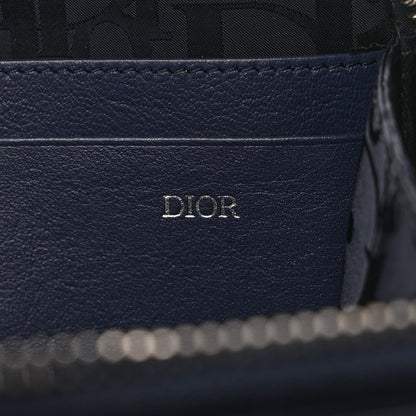 Christian Dior x Descente Double Zip Crossbody Navy Blue 5 of 7
