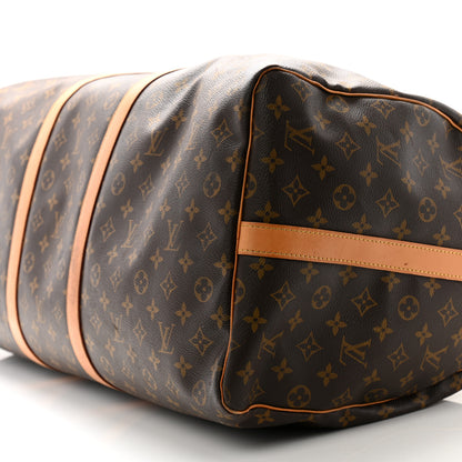 Louis Vuitton Monogram Keepall Bandouliere 60 9 of 14