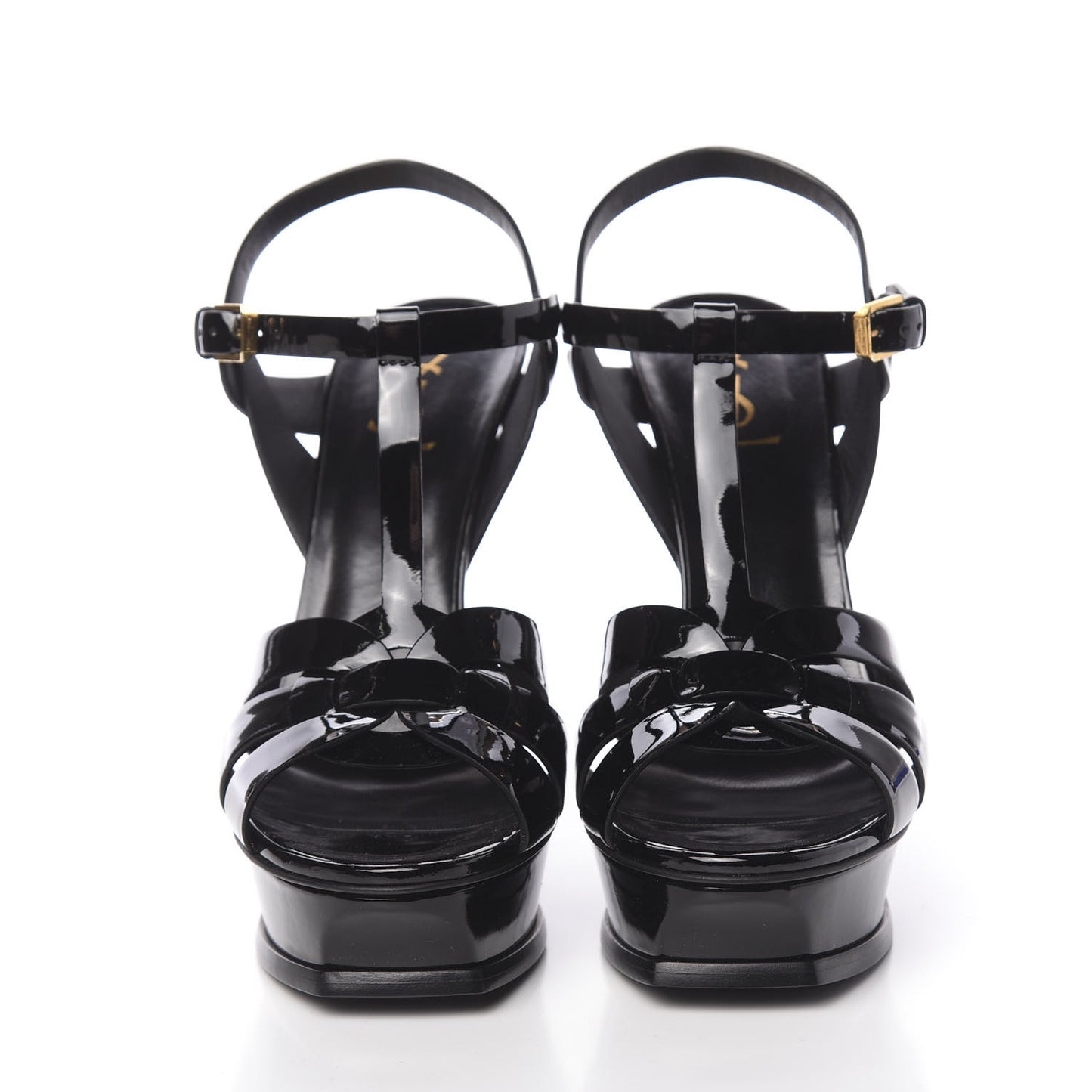 Patent Tribute 105 Platform Sandals 41 Black