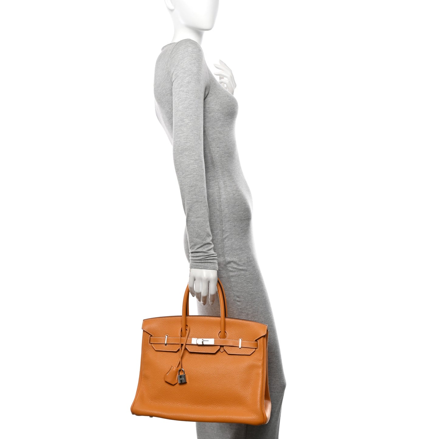 Togo Birkin 35 Moutarde