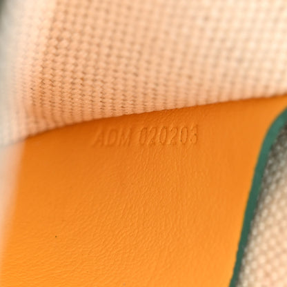 Goyard Goyardine Plumet Wallet Clutch Green 9 of 12