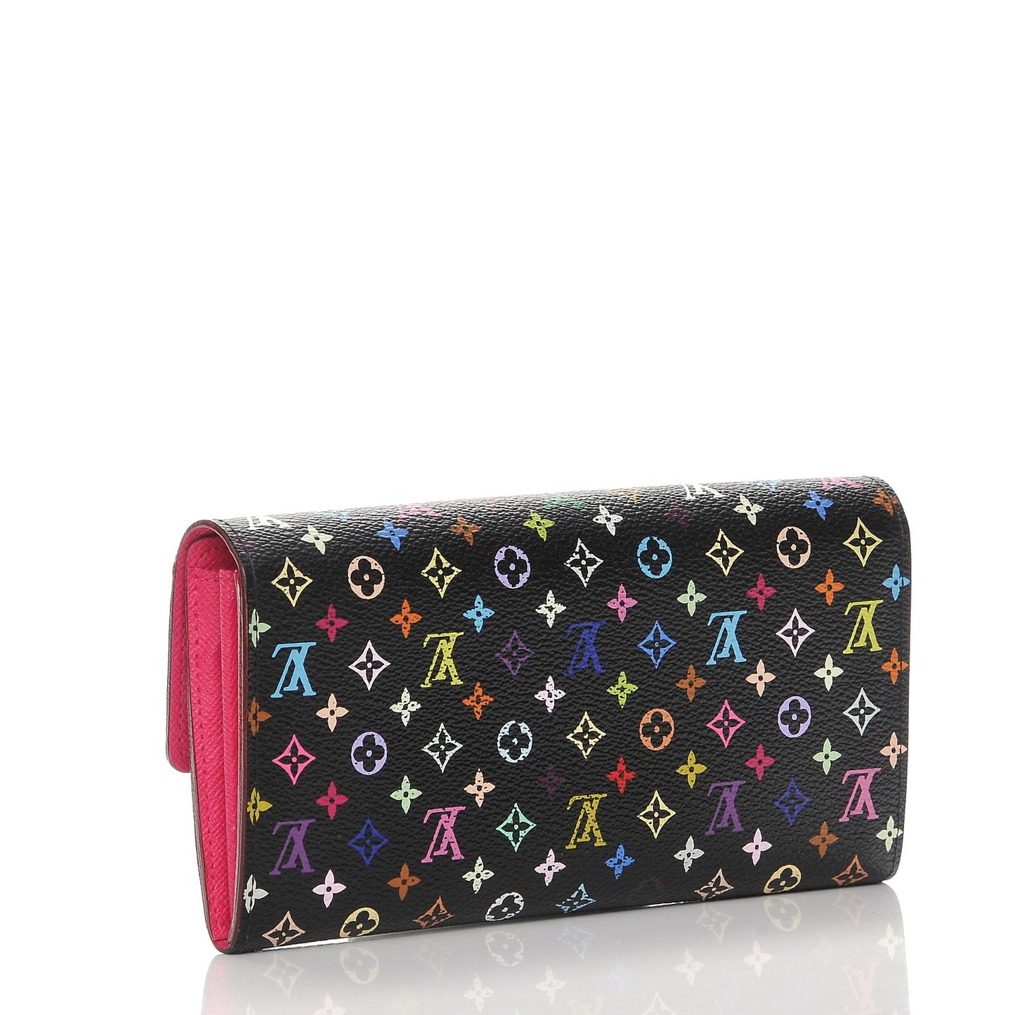 Monogram Multicolor Sarah Wallet Black Grenade