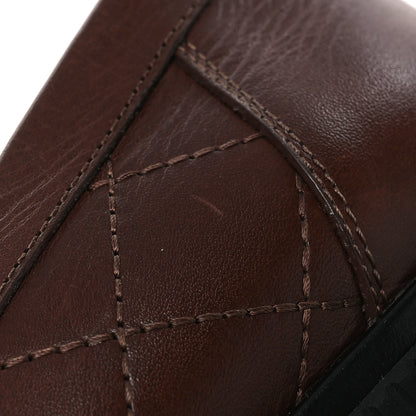 Chanel Calfskin Quilted CC Mocassin Loafers 41 Brown 14 of 14