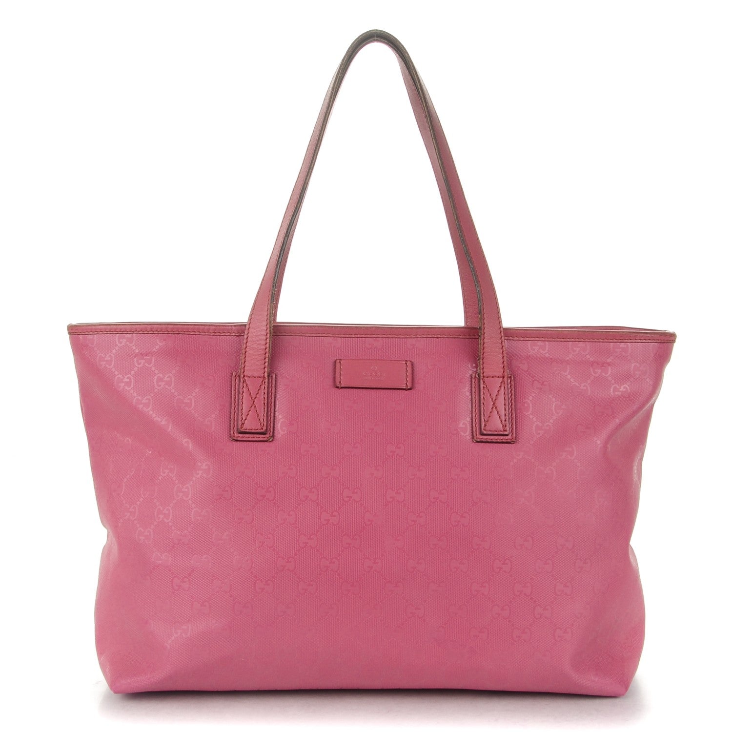 Gucci Imprime Monogram Medium Zippered Shopping Tote Vintage Rose 1 of 11
