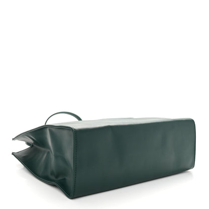 Telfar Vegan Leather Medium Shopping Bag Dark Olive 8 of 10