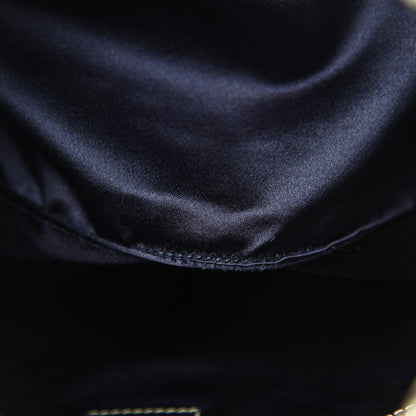 Fendi Zucchino Mama Baguette Navy 8 of 10