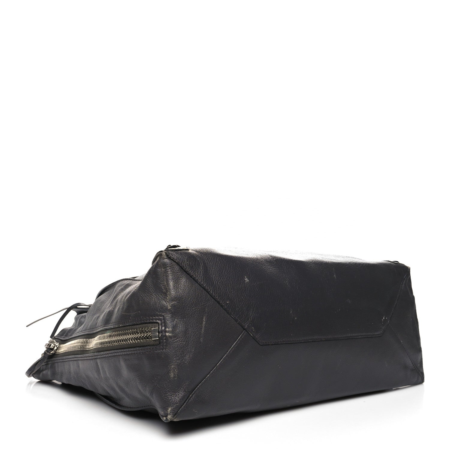 Balenciaga Veau Papier A4 Zip Around Tote Gris Fossile 4 of 15